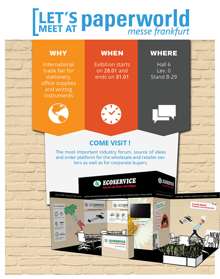 Paperworld 2017 - Invitation with stand preview